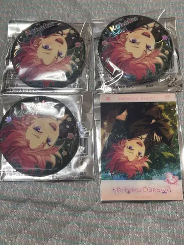 앙상블 스타즈 동심진장 SNS풍 카드 캔뱃지 오우카와 코하쿠