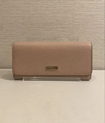 [FURLA] 장지갑 핑크 베이지 가죽