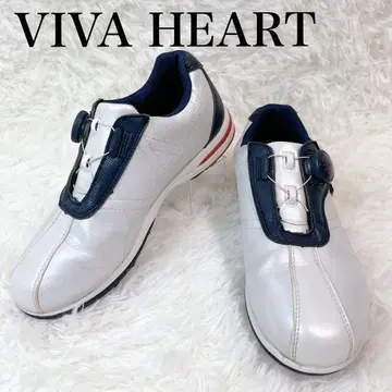 새상품급 VIVA HEART 골프화 BOA 밑창 하트 클리닝 완료