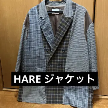 HARE 절개 BIG 자켓