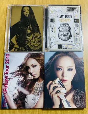 아무로 나미에 라이브 DVD 4장 세트 (묶음 판매 세트) 초회반