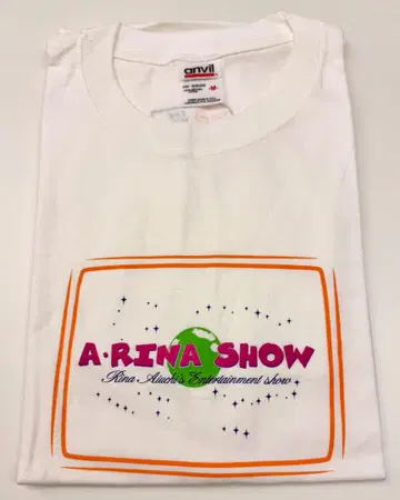 아이우치 리나 A RINA SHOW 티셔츠 M 사이즈 아레나 쇼