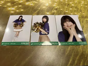 노기자카46 이오키 마오 베이스볼 셔츠 브로마이드 3종 컴프