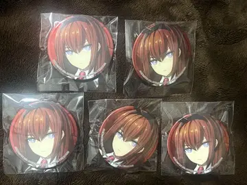 슈타인즈 게이트 슈타게 진심 복권 마키세 크리스 캔뱃지 5종 세트