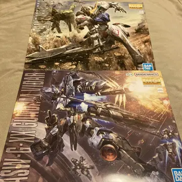 MG 건담 발바토스 + 건담 비다르