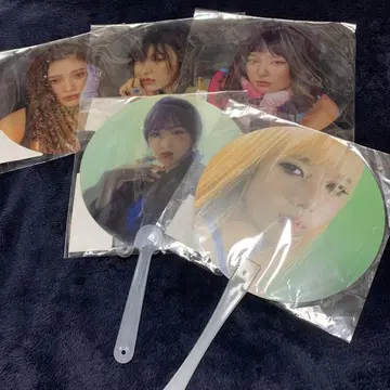 Red Velvet 부채 5개 세트