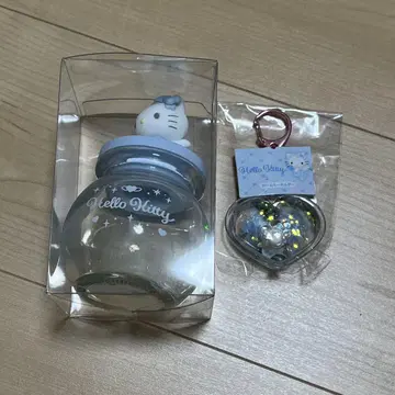 [ 익명 배송 ] 엔젤 키티 캐니스터 & 도 키링 2세트