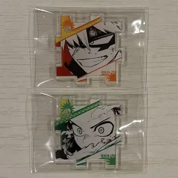 나의 히어로 아카데미아 원화전 아크릴 퍼즐 바쿠고 카츠키 미도리야 이즈쿠