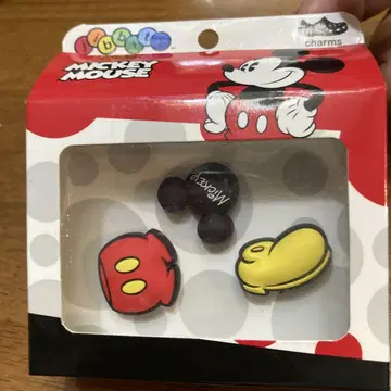 미키마우스 crocs 지비츠 3개 세트 미사용 새상품