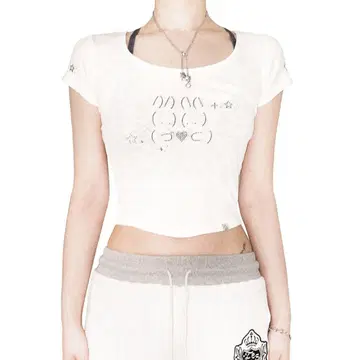 EESSAY Rabbit Tshirt White