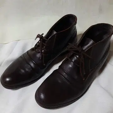 stefanorossi 스테파노로시 하프 가죽 부츠