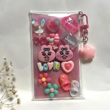 가챠 파우치 핑크 빤쮸토끼 고정 타입