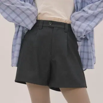 로완뉴이 loin nuit 프릴 레이어드 숏팬츠 네이비