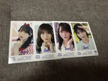 =LOVE 노구치이오리 미니 포토 카드 세트