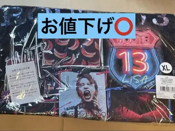 LiSA 2024년 한정판 굿즈 ROUTE13 롱 T셔츠 XL