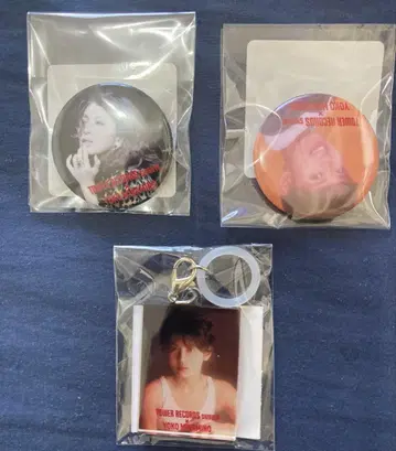 미나미노 요코 40주년 타워 레코드 콜라보 캔 배지+키링 새상품