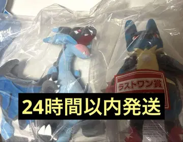 포켓몬 제일복권 메가진화 봉제 인형 2점, 하위상 4점