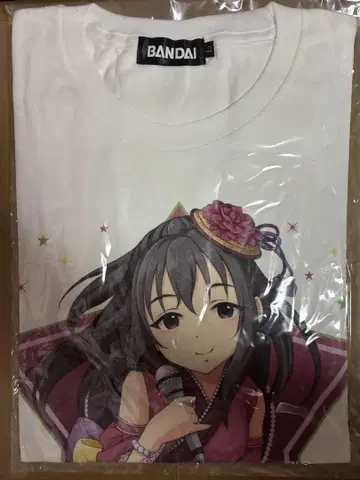 아이돌 마스터 신데렐라 걸스 후지와라 하지메 풀컬러 T셔츠 L 사이즈