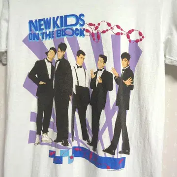 레어 80s USA NEW KIDS ON THE BLOCK 티셔츠