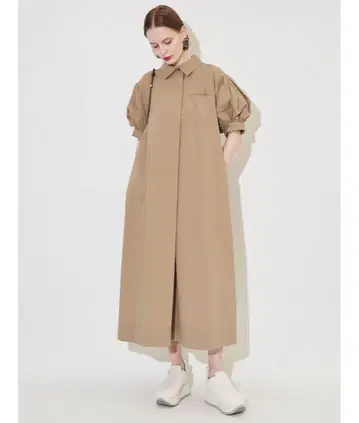 ELENDEEK 형태 셔츠 원피스