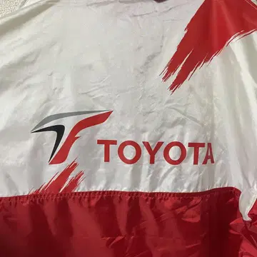 TOYOTA F1 도요타 나일론 후드티 바람막이 판초