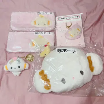 코기뮨 굿즈 파우치 마스코트 펜 파우치 키링 당첨 복권