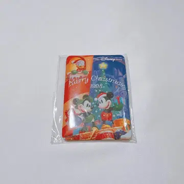 Disney 디즈니 스토어 크리스마스 핀 배지 1998