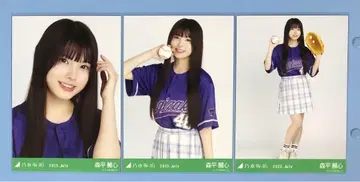 노기자카46 브로마이드 베이스볼 셔츠 2025 모리히라 레이신 컴프