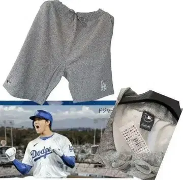 새상품 MLB 다저스 맨투맨 하프 팬츠 오타니 쇼헤이