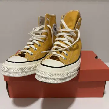chuck taylor sunflower