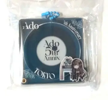 도쿄 회장 한정판 캔뱃지 케이스 Ado 5th Anniversary