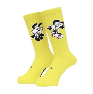 verdy x Whimsy Vick Socks 'yellow'