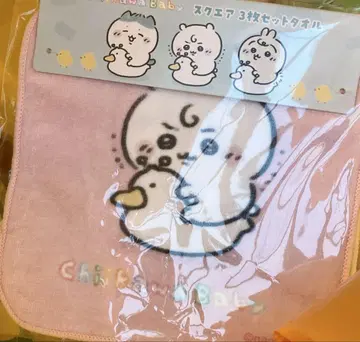 치이카와 baby 스퀘어 3개 세트 타월