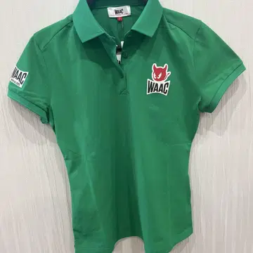 미사용 새상품 WAAC 여성용 골프 피케 셔츠 M