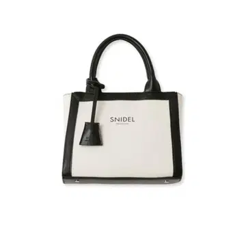 snidel 캔버스 로고 백