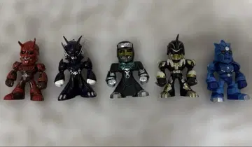 THE 가면라이더즈 가면라이더 덴오 이매진 5체 세트
