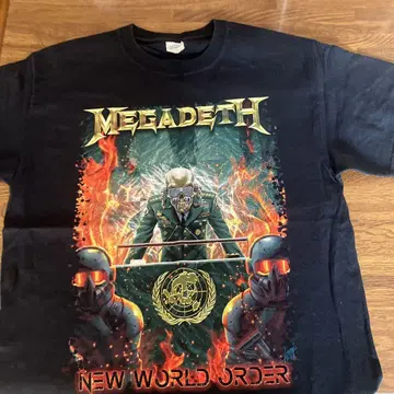 메가데스 megadeth 티셔츠