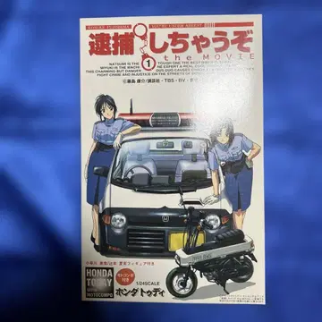 혼다 투데이 1/24 스케일 프라모델&DVD 포함