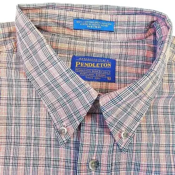 00s Pendleton 펜들턴 반팔 셔츠 L 사이즈 체크