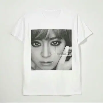 하마사키 아유미 A BEST 특전 T셔츠 눈물을 흘리고 있는 ver.