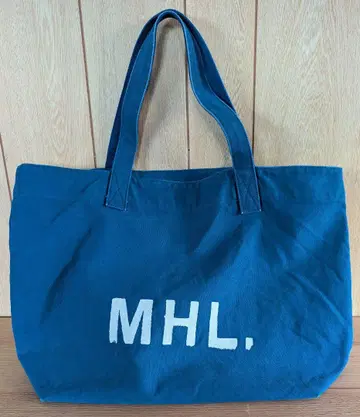 MHL. 토트백 블루