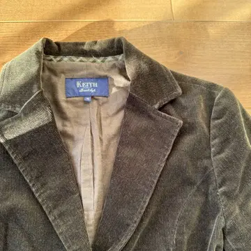 KEITH 벨로아 원단 자켓
