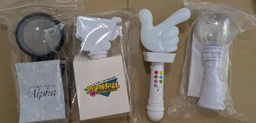 나니와단시 응원봉 4개 세트 점등 확인 완료