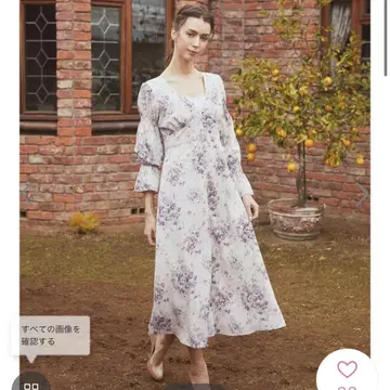 Maison de FLEUR 플라워 프린트 원피스