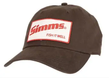 Simms 캡 심스 캡 모자 fish it well 새상품
