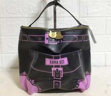 no38258 ANNA SUI 안나수이 PVC 핸드 메이크 백