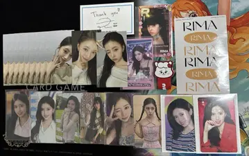 NiziU 리마 트레이딩 카드 스티커