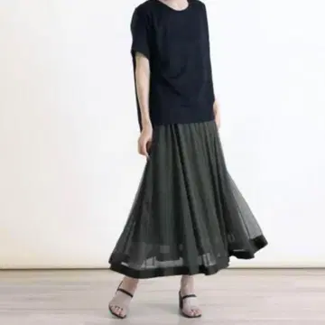 soeur7 리버서블 롱 스커트
