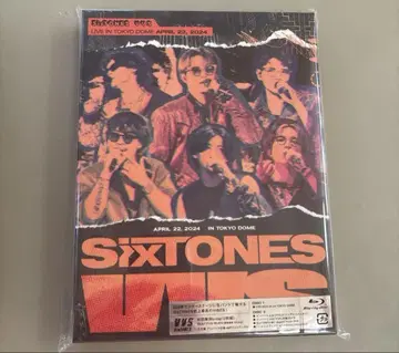 SixTONES VVS Blu-ray 초회반 Blu-ray 소책자 포함