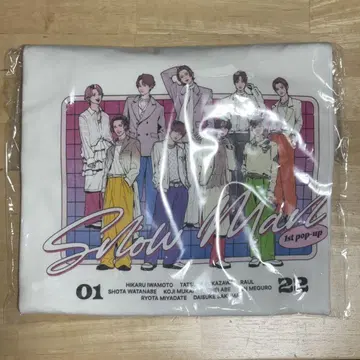 Snow Man 1st pop-up 티셔츠